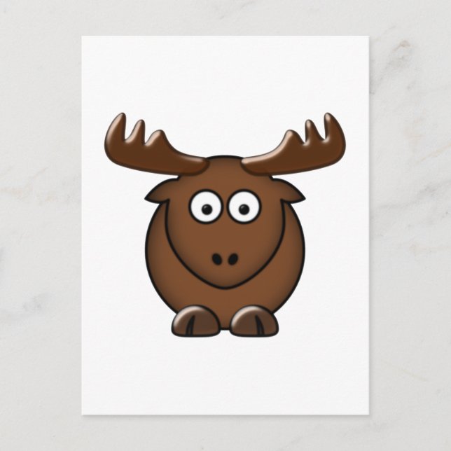 Elch moose postcard (Front)