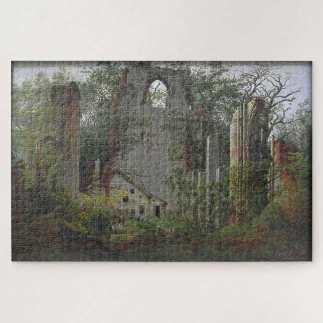 Eldena (1824) – Caspar David Friedrich Jigsaw Puzzle (Horizontal)