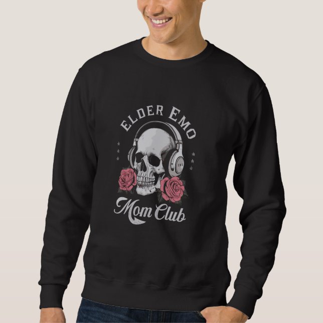 Elder Emo Club - It Wasn't a Phase Emo 3 Sweatshirt (Front)