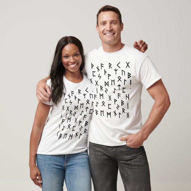 Elder futhark runes T-Shirt (Unisex)