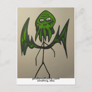 elder god postcard