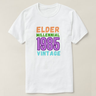 Elder Millennial 1985 Vintage t-shirt