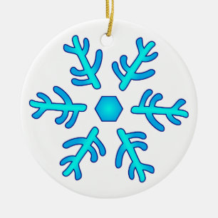 Elder Sign Snowflake Ornament