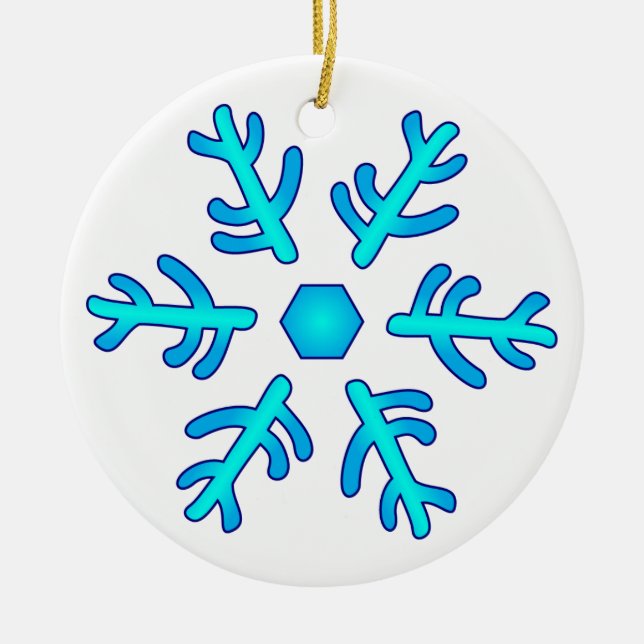 Elder Sign Snowflake Ornament (Front)