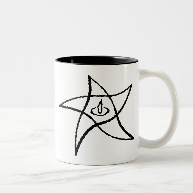 Elder Sign Two-Tone Coffee Mug (Right)