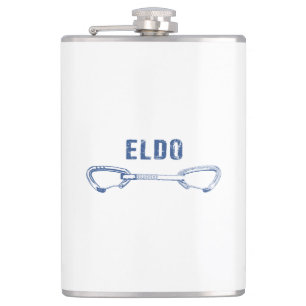 Eldorado Canyon Climbing Quickdraw Hip Flask