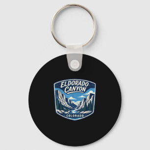 Eldorado canyon colorado hiking adventure outdoor key ring