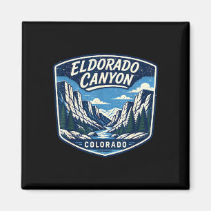 Eldorado canyon colorado hiking adventure outdoor magnet