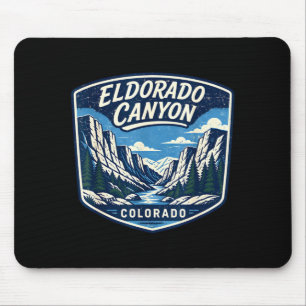 Eldorado canyon colorado hiking adventure outdoor mouse pad