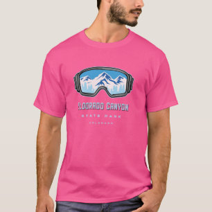Eldorado Canyon State Park Snow Ski Cross-Country  T-Shirt