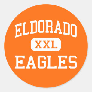 Eldorado - Eagles - High - Albuquerque New Mexico Classic Round Sticker