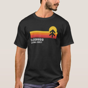 Eldorado National Forest California Cool Retro Sty T-Shirt