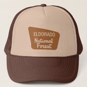 Eldorado National Forest (Sign) Trucker Hat