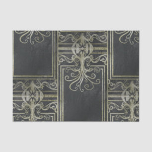 Eldrich Tissue Paper (Black and Gold)