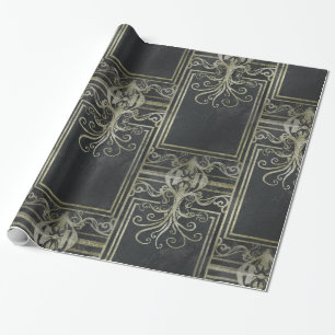 Eldrich Wrapping Paper (Black & Gold)