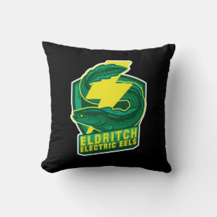 Eldritch Electric Eels Cushion