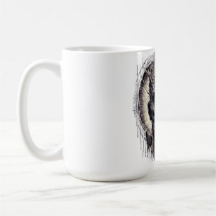 Eldritch Horror: Psychedelic Skull & Roots Art Coffee Mug