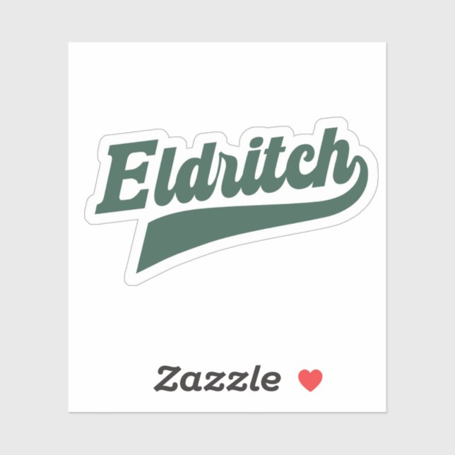 Eldritch League Script – Vintage Lettering (Sheet)
