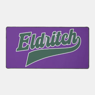 Eldritch League Script – Vintage Lettering Desk Mat