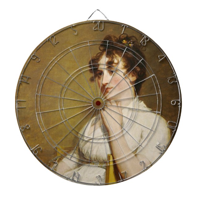 Eleanor Custis Nelly Adopted Daughter, Washington Dartboard (Front)
