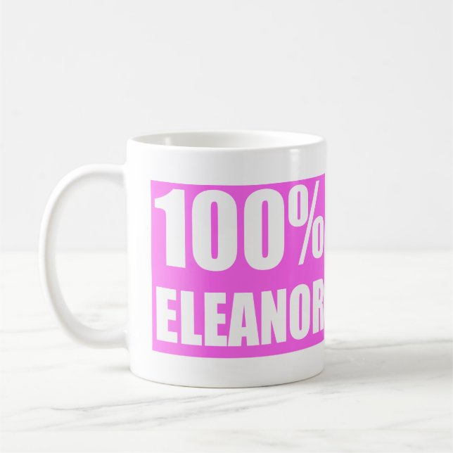 Eleanor name coffee mug (Left)