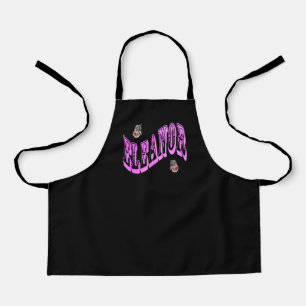Eleanor Name With Cats, Apron