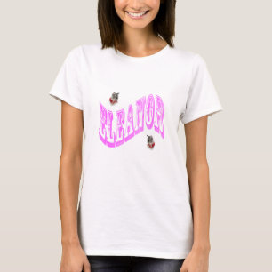Eleanor Name With Cats, T-Shirt