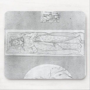 Eleanor of Aquitaine : Portrait in Profile Mouse Pad