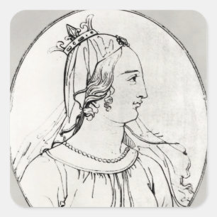 Eleanor of Aquitaine Square Sticker
