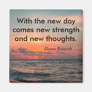 Eleanor Roosevelt Inspirational Quote Magnet