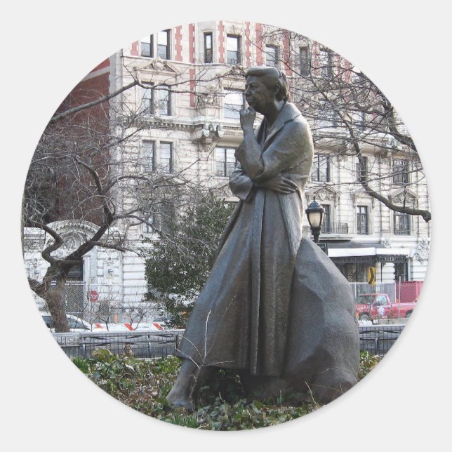 Eleanor Roosevelt Memorial Classic Round Sticker (Front)