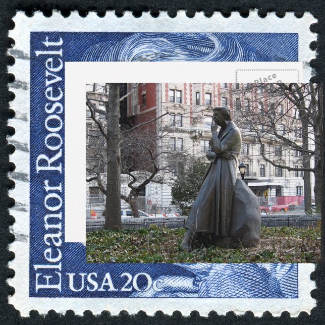 Eleanor Roosevelt Monument Postcard (Creator Uploaded)