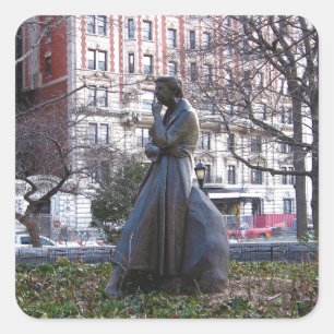 Eleanor Roosevelt Monument Square Sticker