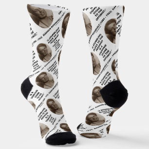 Eleanor Roosevelt Pessimist Optimist Quote Socks