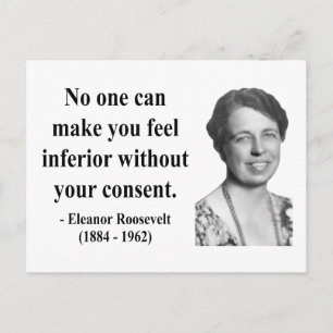 Eleanor Roosevelt Quote 1b Postcard