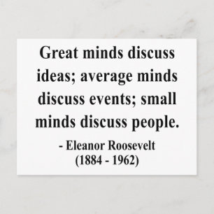 Eleanor Roosevelt Quote 5a Postcard