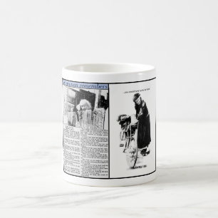 Eleanore deLong The Cat Woman of Playa del Rey Coffee Mug