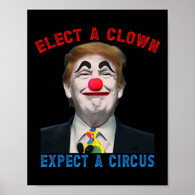 Elect A Clown  Poster (Front)