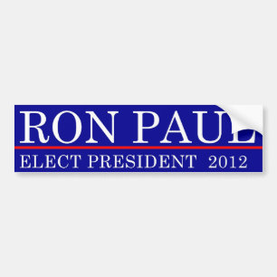 Elect Ron Paul 2012 Bumper Sticker