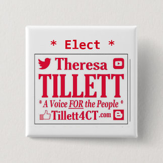 Elect Tillett Square Button