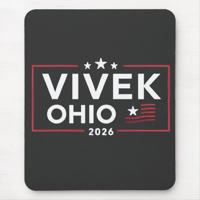 Elect Vivek Ramaswamy for Governor of Ohio 2026 Mouse Pad (Front)