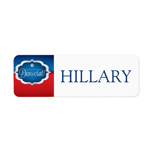 Election12 Return Address Label (Front)