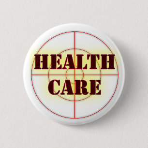 Election 2008 Health Care Issues Button