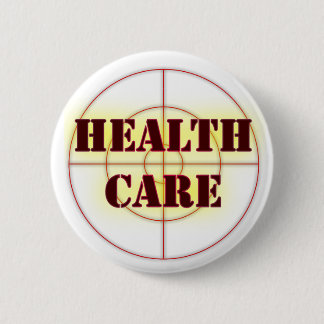 Election 2008 Health Care Issues Button
