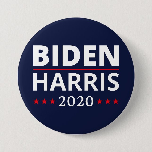 Election 2020 - Biden Harris II 7.5 Cm Round Badge (Front)