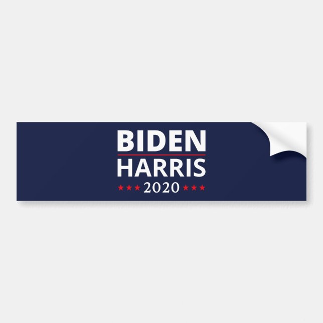Election 2020 - Biden Harris II Bumper Sticker (Front)