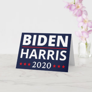 Election 2020 - Biden Harris II Card