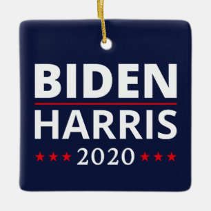 Election 2020 - Biden Harris II Ceramic Ornament