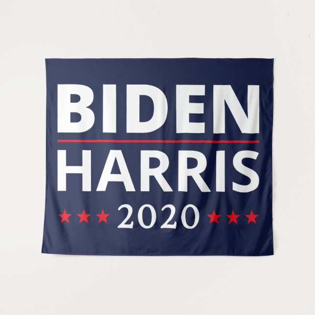 Election 2020 - Biden Harris II Tapestry (Front (Horizontal))