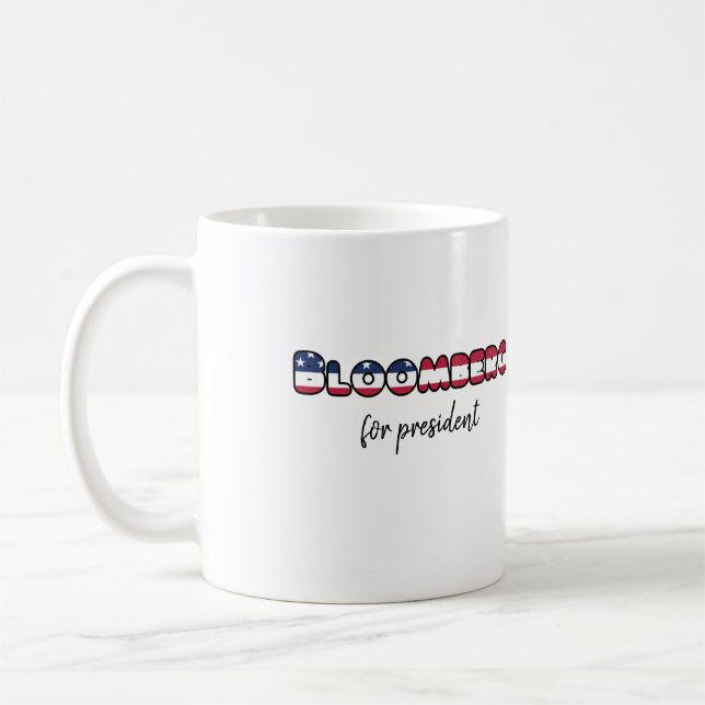 Election 2020 Bloomberg for President Coffee Mug (Left)